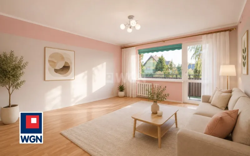 Mieszkanie na  sprzedaż Wejherowo - 2 Pokoje/ 1 piętro/ oddzielna kuchnia/ duzy balkon/ Wejherowo ul. Gdańska
